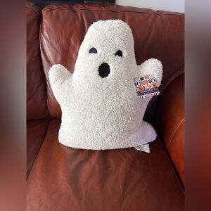 NWT White Ghost Plush Pillow